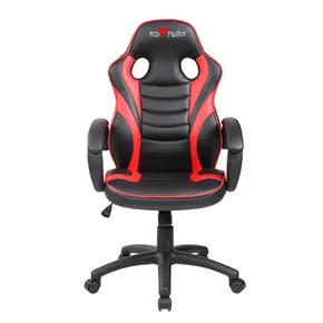 Stuhl Red Fighter C6, schwarz/rot